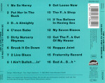 Back of CD